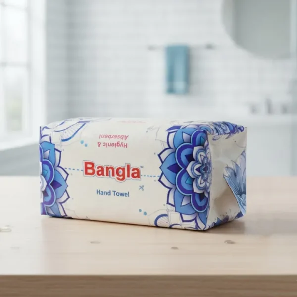 হ্যান্ড টাওয়াল ১ প্লাই ১২০পিস	1pkt