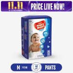 Happy Nappy (M Size) (5-12Kg) (40Pcs)Pant System