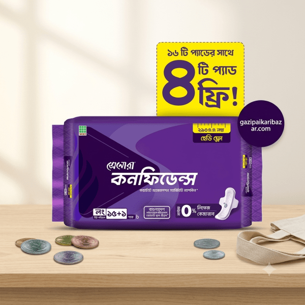 confidence 16 pcs sanitary napkin.