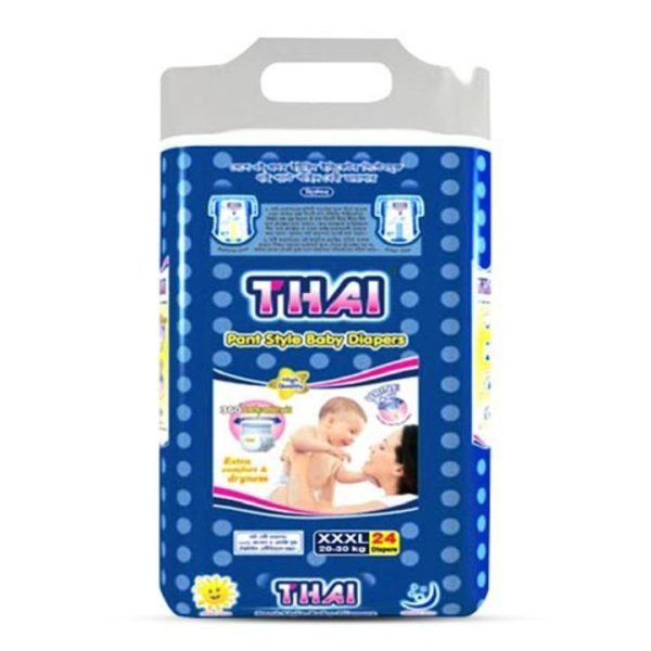Thai XXl(15-25kg) 24 pcs Baby Diapers (Pant Style)